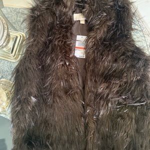 Michael kors fur vest